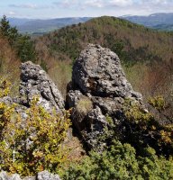 Araxamendiko gailurra. Atzean, Menditxusia