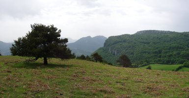 Elke eta Aintzioa Ligarrietako gailurretik (1130m)