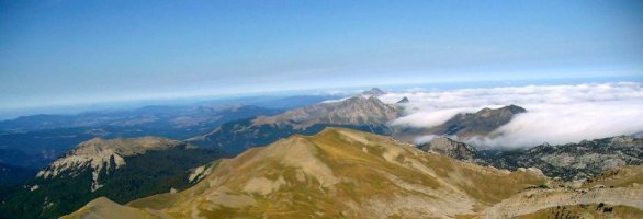 Vista desde la cumbre del Petrechema