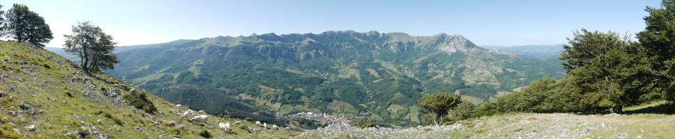 Malloak, Hegoaldeko bizkarretik