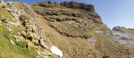 Hego-mendebaldetik ikusita