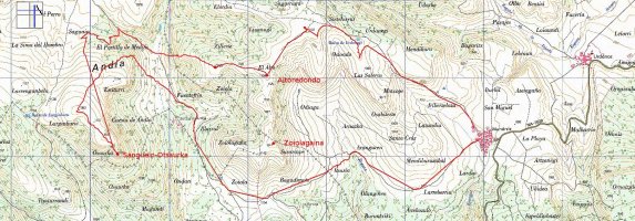 MAPA: Sanguein-Otsaurka Munarriz herritik
