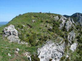 Castillo de Vallehermosa-ren tontorra