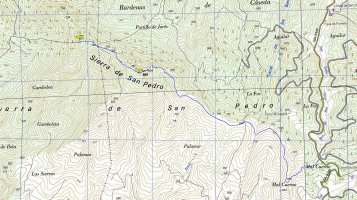 MAPA: San Pedro eta Peñas Altas