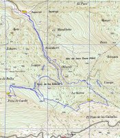 MAPA: Lareki eta Sierra Azparrendik