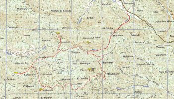 MAPA: Zorokieta eta Kurkuxulo mendiak eta Zerrenkano herria