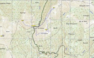 MAPA: Egurtegi, Zagua eta Larrakarte 