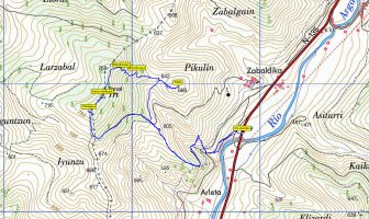 MAPA: Iruntzu-Amiñagain