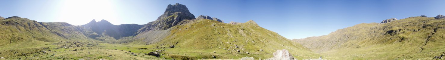 Circo Canal Roya harrespilen ingurutik 360ºtako ikuspegia