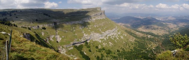 Hego-mendebaldetik ikusita