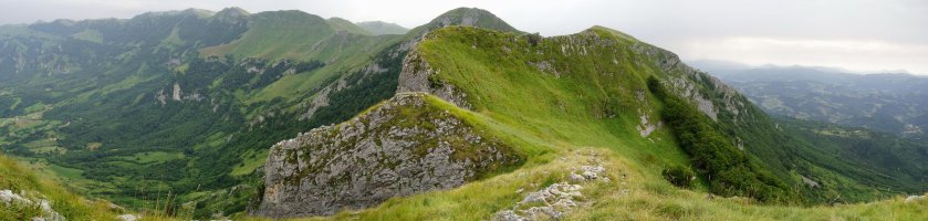 Tontorretik mendebaldeko gandorraren ikuspegia