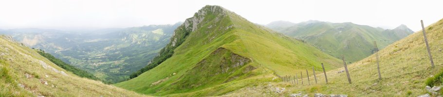 Urakorri eta Astunalde lepoa, iparraldetik ikusita