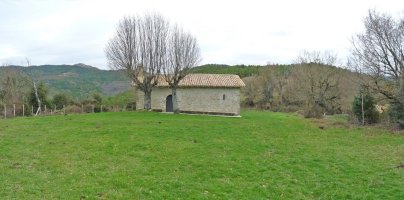 San Antonioko baseliza, Aginagako herria zegoen tokian