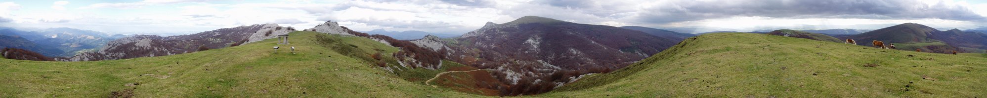 Tontorretik 360ºtako ikuspegia