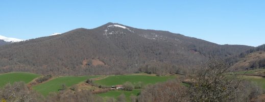 Mendilatz, hegoaldeko ikuspegia