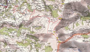 MAPA: Arrolako Harria, Adartza, Mendimotxa
