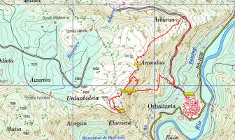 MAPA: Aitza Orbaitzetatik