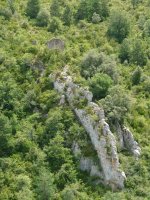 San Juango baselizaren hondakinak, kokagune eder batean