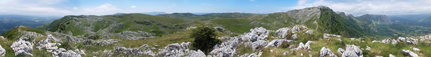 Kurutzeaga gaineko panoramika zabala