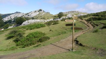 Norabide postea Egiriñao aldean