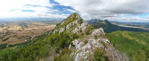 Castillo de Lapoblacion, ekialdeko gandorretik