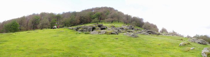 Iparraldeko bizkarretik ikusita