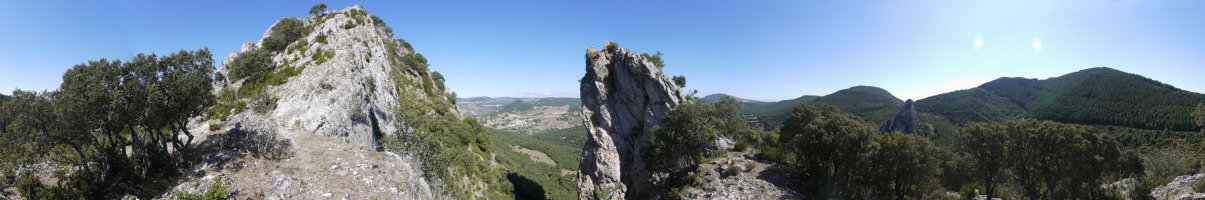 360º panoramika Peña Grandeko Ekialdeko igoeratik