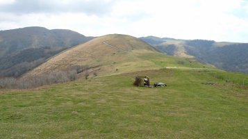 Lanotegiko gain borobila, Beraskoain lepotik ikusita