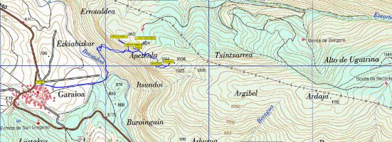 Atazabalgo peina eta Artetxeko harpeak