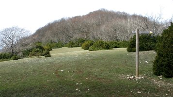 Galdeanoko lepotik tontor aldera begira