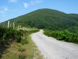 Idoia aldetik datorren pista, Mendebaldean