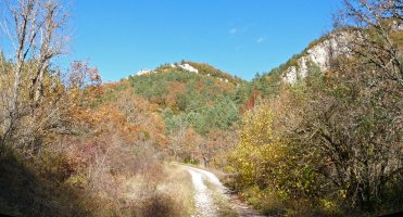 Arrolako bidea, Beieguko malkarren azpian