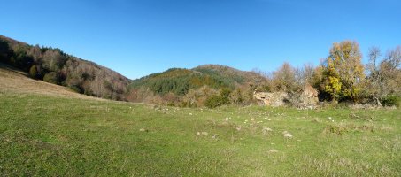 Arreseko bordaren hondakinak, Olbideako lepoan