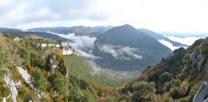 Panorama Lakorriko gailurretik