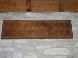 San Bartolome ermita Beorburun