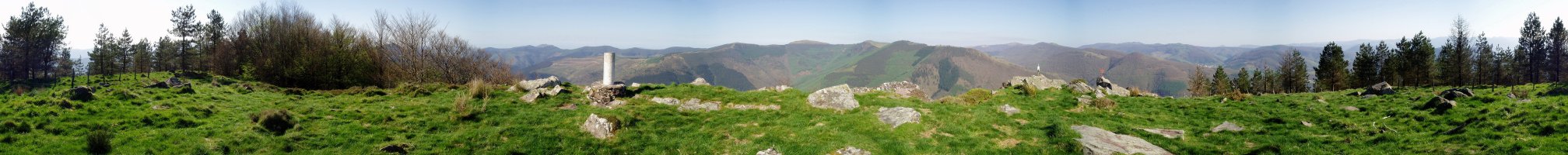 Tontorraren 360ºtako ikuspegia