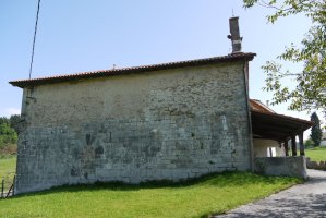 Santa Luzia ermita Elosiaga aldean