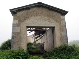 Santa Krutz ermita Huitzi inguruan