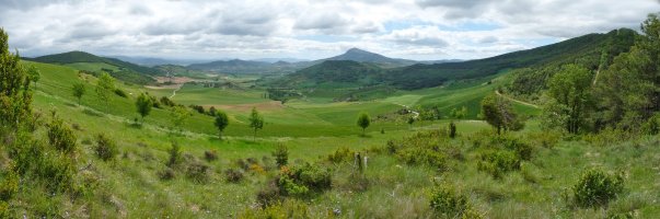 Izagaondoako ibarra Pagadi eta Lakidain arteko lepotik