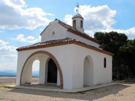Virgen del Portegado ermita Funes inguruan