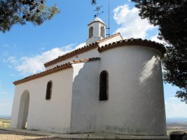 Virgen del Portegado ermita Funes inguruan