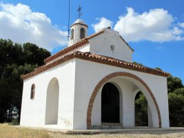 Virgen del Portegado ermita Funes inguruan