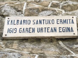 Kalbario Santuko ermita Ataun inguruan