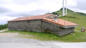 San Kristobal ermita Oiz mendian