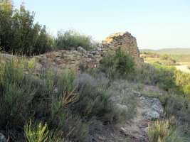 Santa Katalina ermitaren hondakinak 