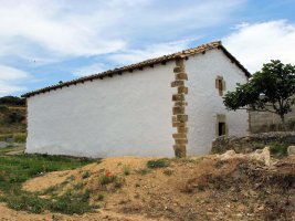 Virgen de los Remedios ermita Orisoain aldean