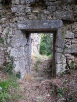 San Xipirio ermitaren aztarnak Urkizu aldean