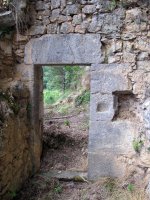 San Xipirio ermitaren aztarnak Urkizu aldean