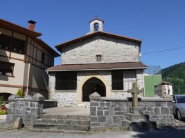 Sallobente ermita Zaldibar aldean