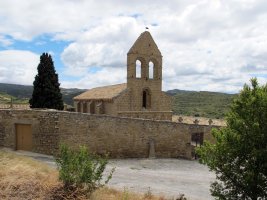 San Migel ermita San Martin de Unx hilerrian